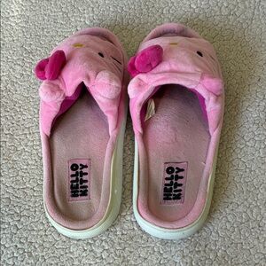 Hello Kitty pink slippers